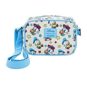 NEW Loungefly Disney Baby Donald Duck Stars Crossbody Bag Purse